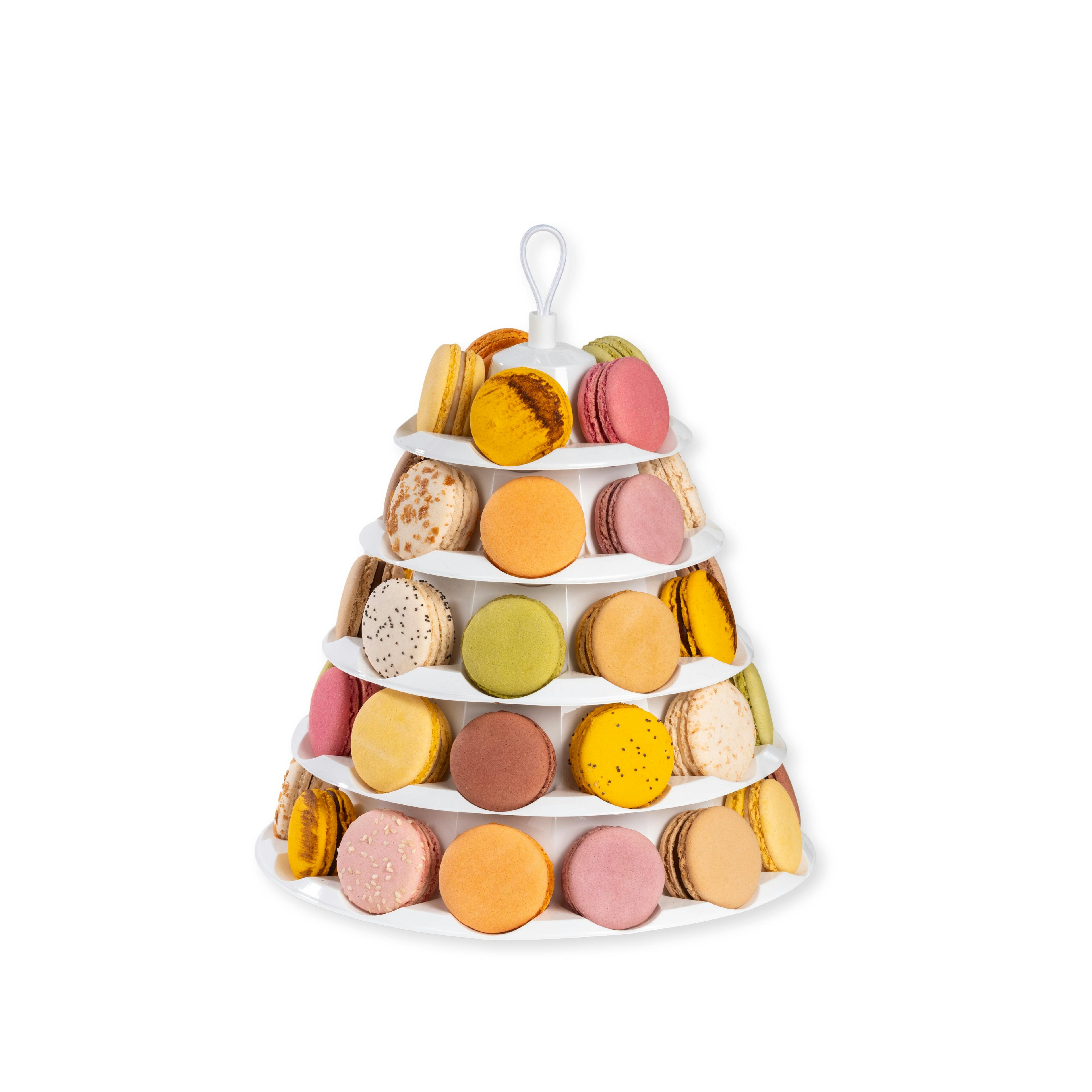 Pyramide 45 macarons - Vincent Vallée world champion chocolatier