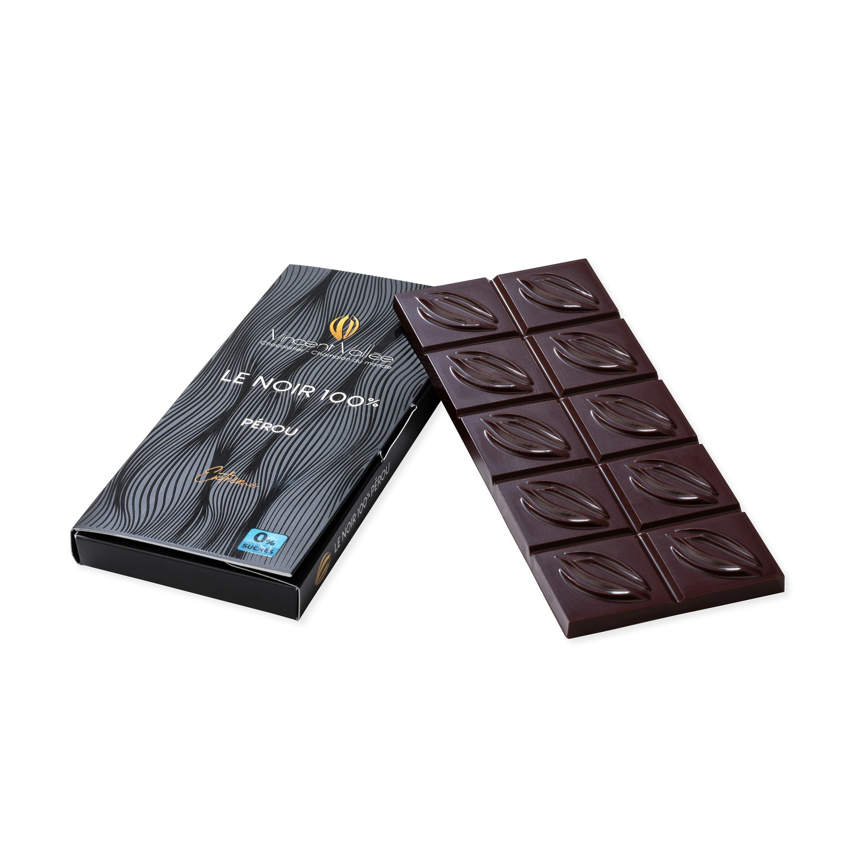 Pérou 100% (masse de cacao) - Vincent Vallée world champion chocolatier