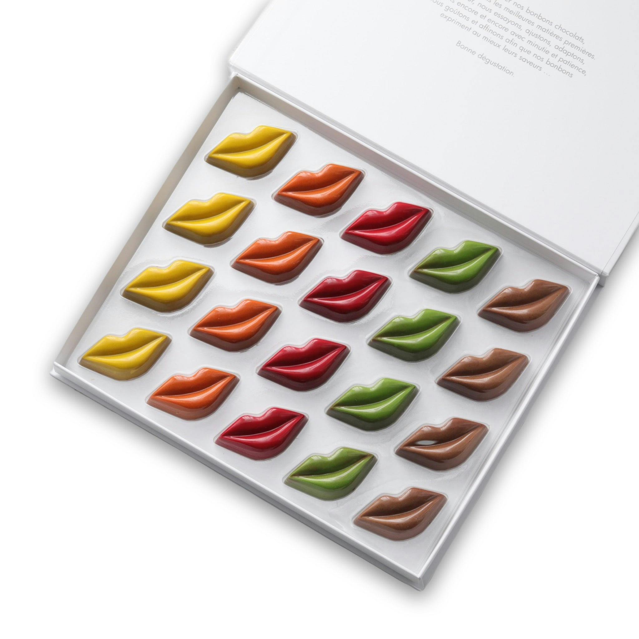 Les Baisers des Sablaises disponible en coffrets de 6/10/20 chocolats - Vincent Vallée world champion chocolatier