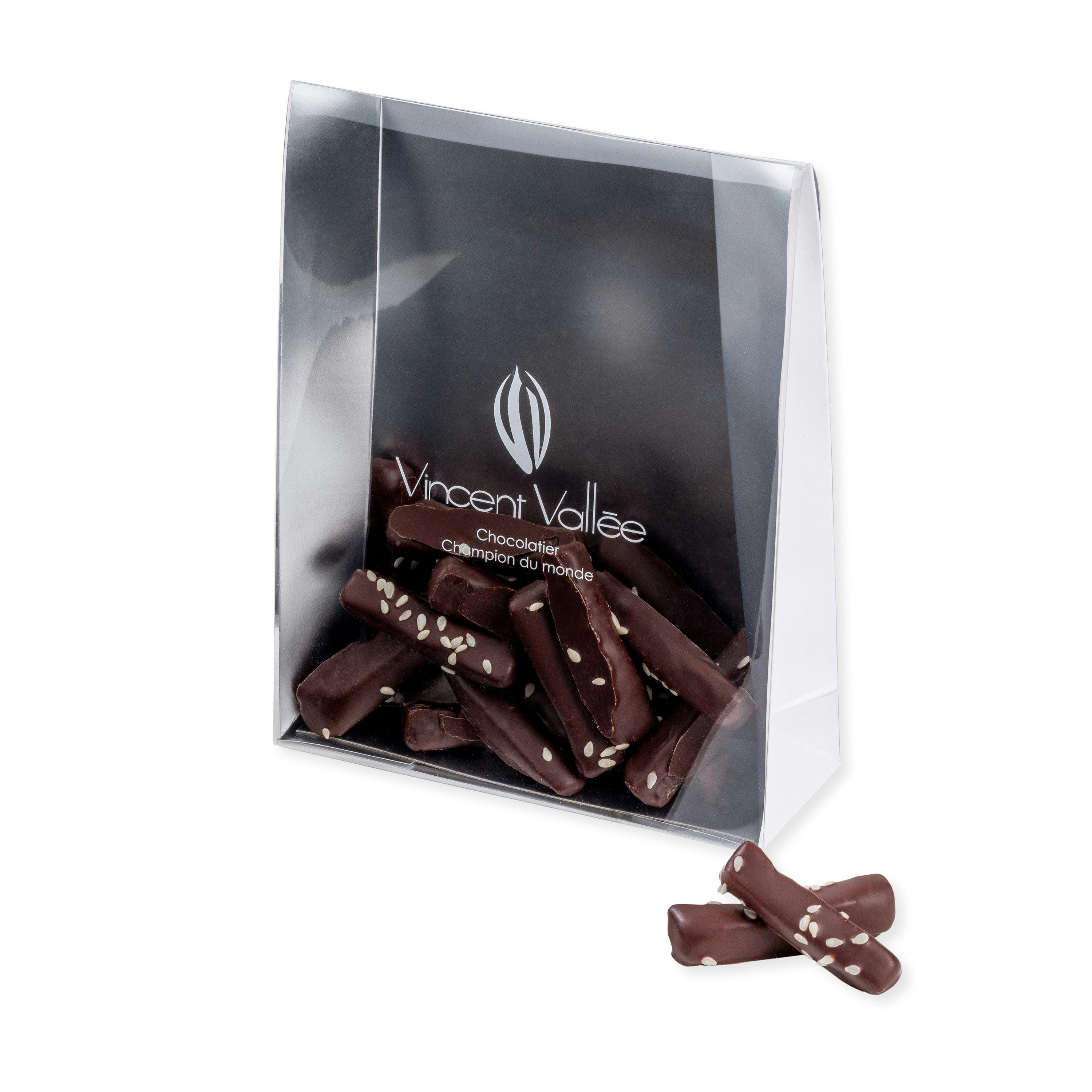 Gingembrettes chocolat 70% - Vincent Vallée world champion chocolatier
